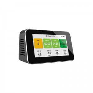 Έλεγχος ποιότητας αέρα Φορητός ανιχνευτής PM2.5 λέιζερ Smart Monitor για αυτοκίνητο στο σπίτι